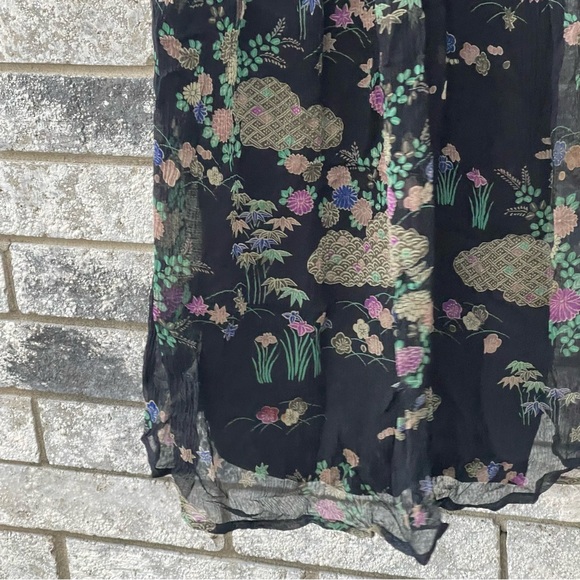 Floral Silk Dress - Lux size M - Picture 4 of 8